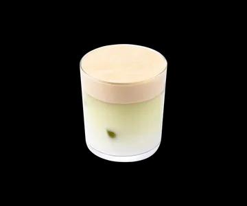 Matcha with Coffee Mousse